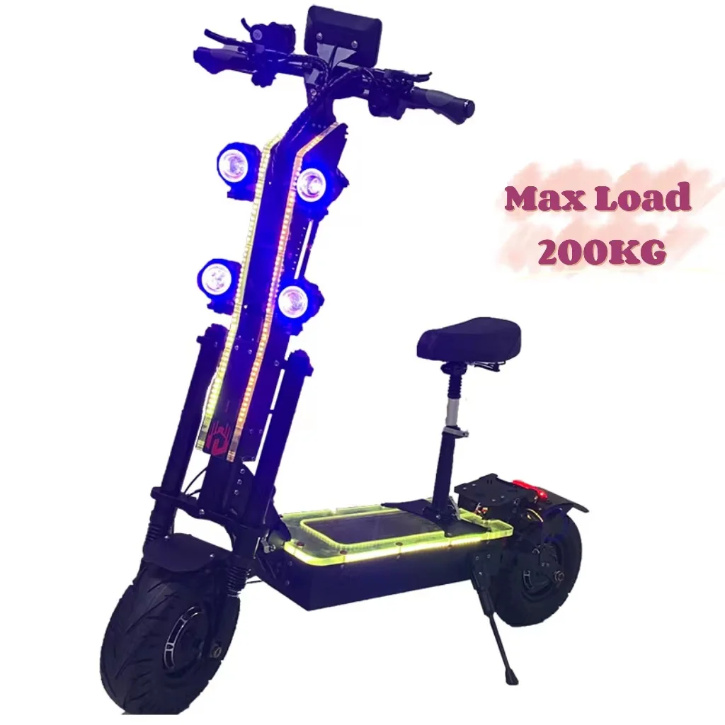 

Geofought MOQ1 Price Off Road Long Range 13Inch 72V 40Ah 8000W 2*4000W Big Power Dual Motor Scooter Electric Scooters