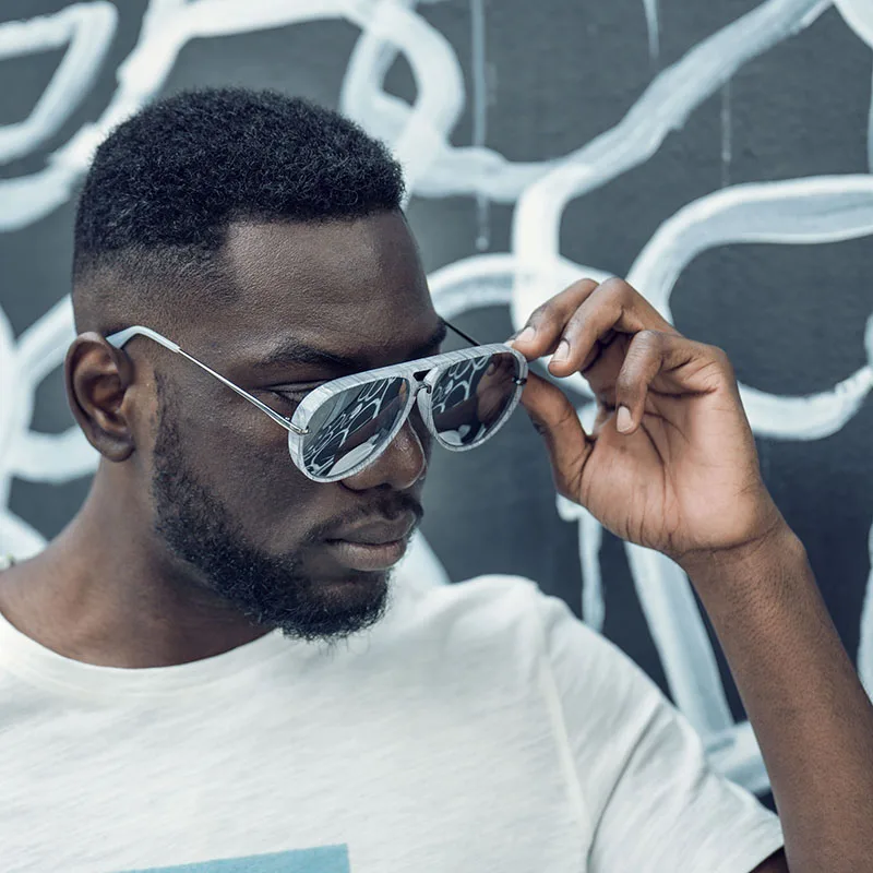 

EPHIU brand PC frame stainless steel temple designers shades polarized sunglasses men women