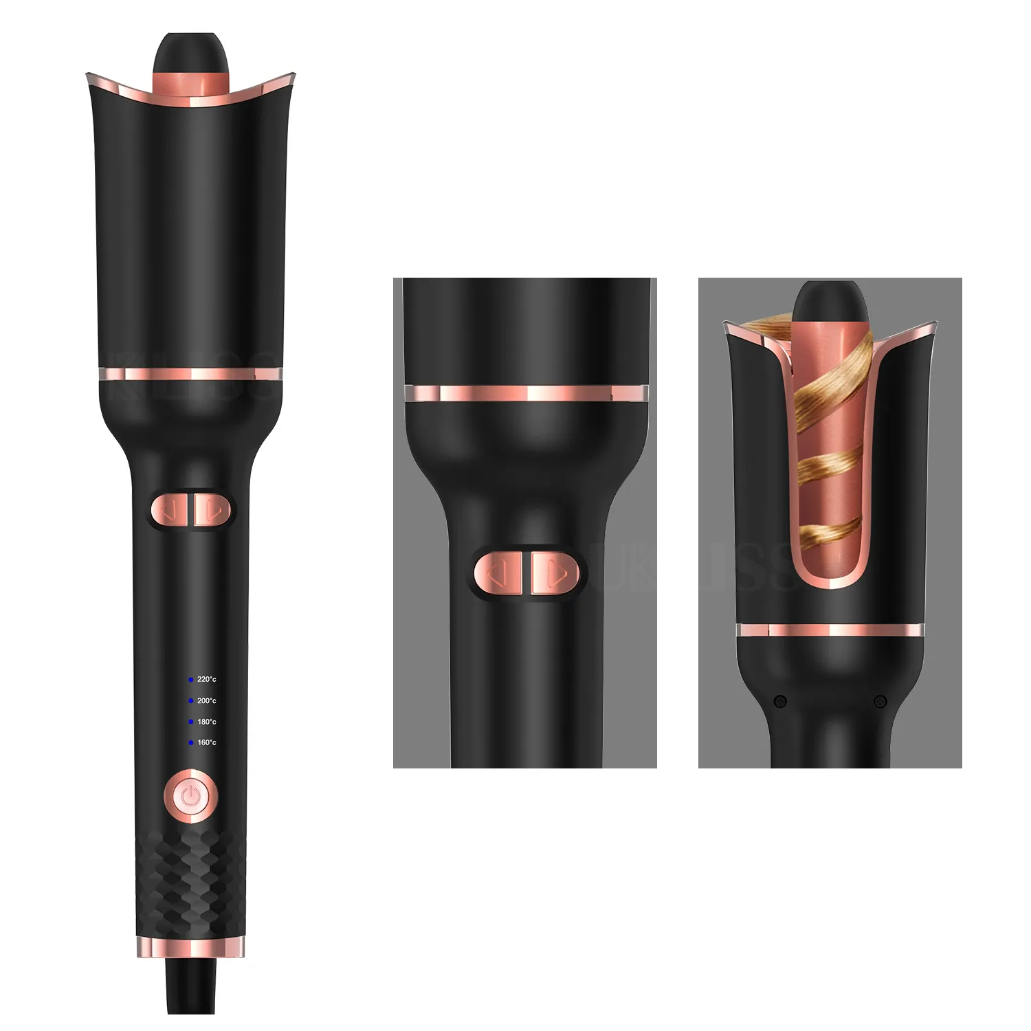 

Magic Ceramic Rotating Lcd Portable Auto Mini curling iron Automatic Hair Curler