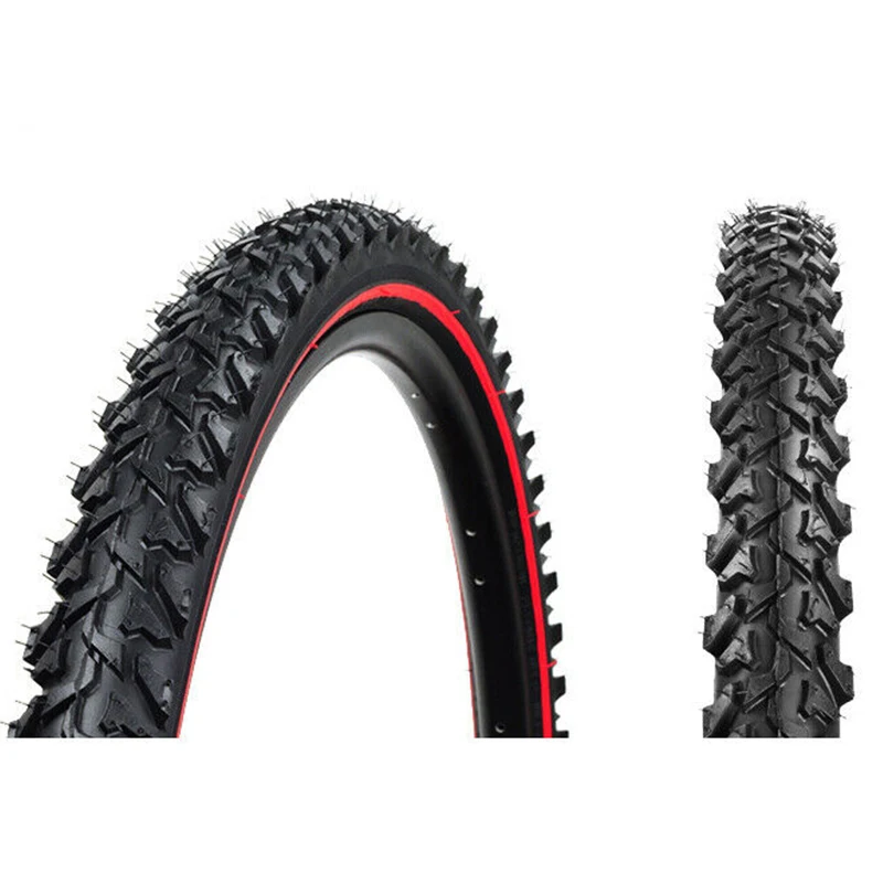 Kenda Clincher MTB Bike Tire 24/26*1.95/2.1 Thicken Red Edge Cross-Country Tyres 