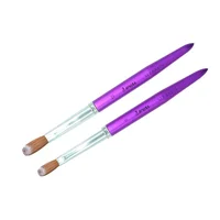 

Eval Professional Kolinsky Sable Acrylic Nail Art Brush No. 6/12 UV Gel Carving Pen Brush Liquid Powder DIY Nail Drawing