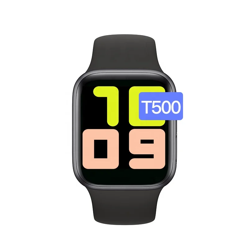 

T500 Smart Watch Series 5 6 44mm Change Strap Heart Rate for IOS Android PK IWO 12 8 W26 W34 K8 2020 Smartwatch