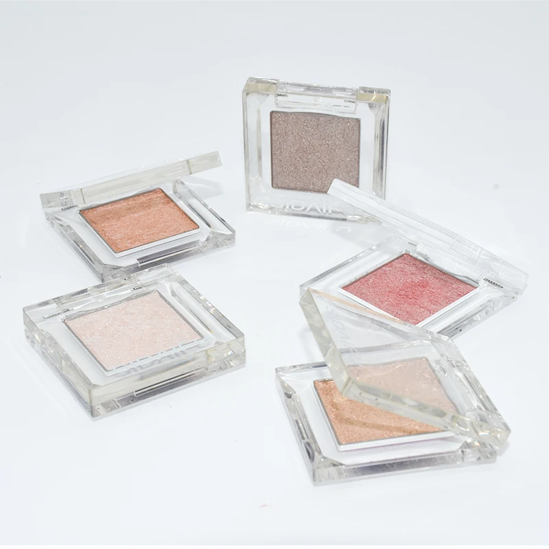 

2021 Hot Sell Makeup Eye Shadow Single High Pigment Glitter Eyeshadow Private Label Ice Cube Packed for Kids