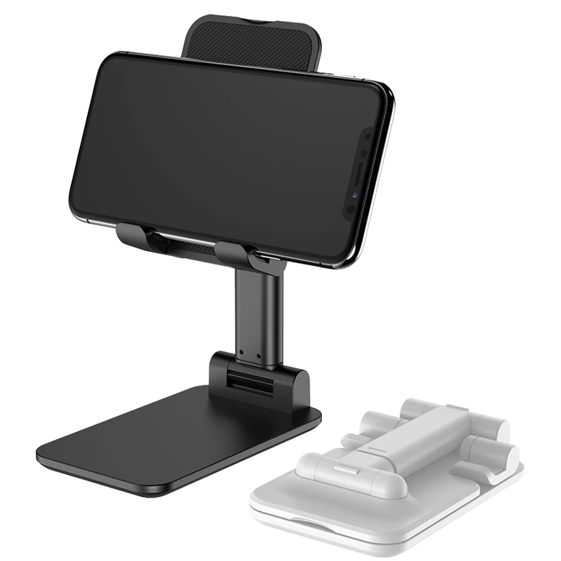 

Free Shipping 1 Sample OK FLOVEME Foldable Tablet Holder Desk Mobile Phone Stand Mobile cell phone holder Custom Accept, Black siliver