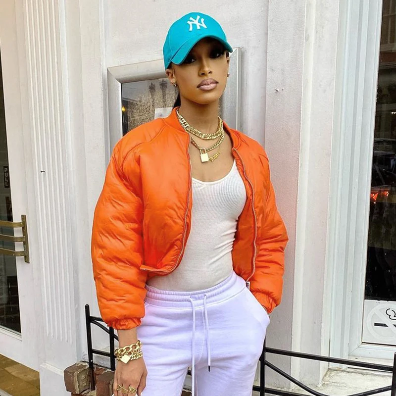 

Solid Color Women Jacket & Coats Winter Varsity Denim Jackets For Women 2021, 3 colors