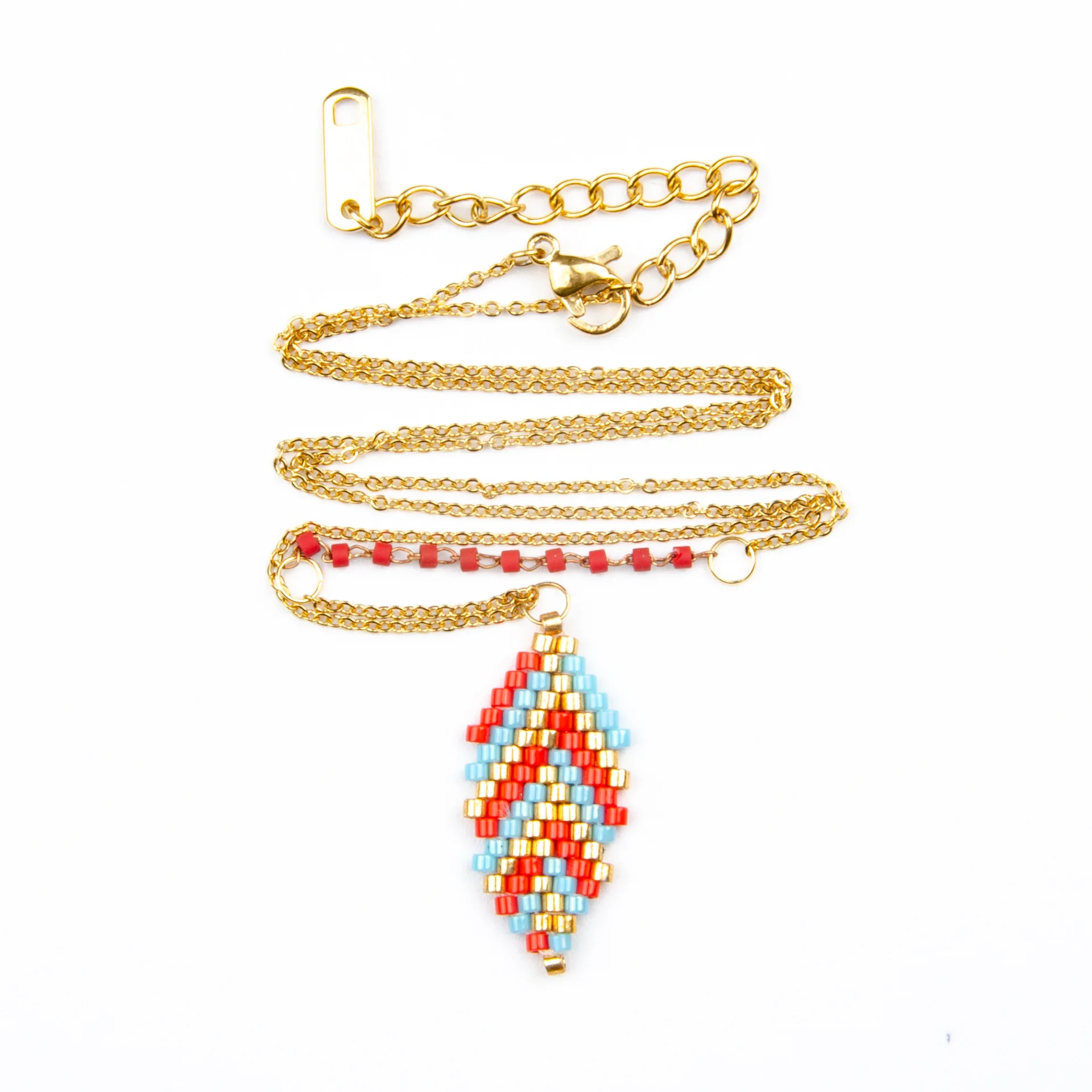 

Fashionable Stainless Steel Necklace Women Chain Necklace Leaf Necklace, Picture