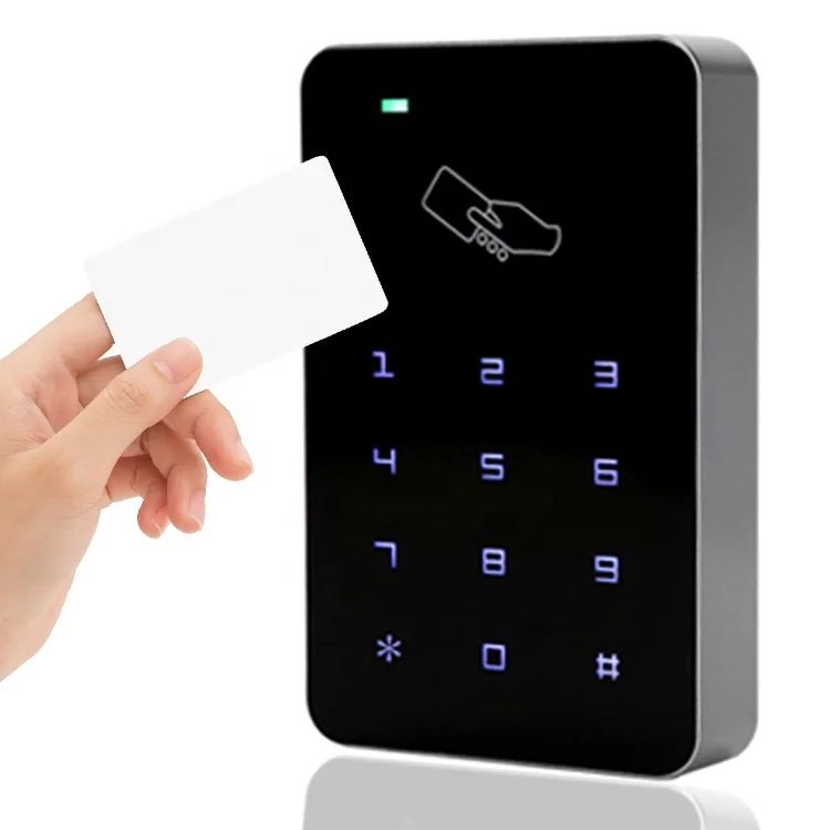 
Plastic RFID 125KHz WG26 Touch Screen keypad Waterproof Standalone Access Control Systems Products Access Card Reader  (62414107981)