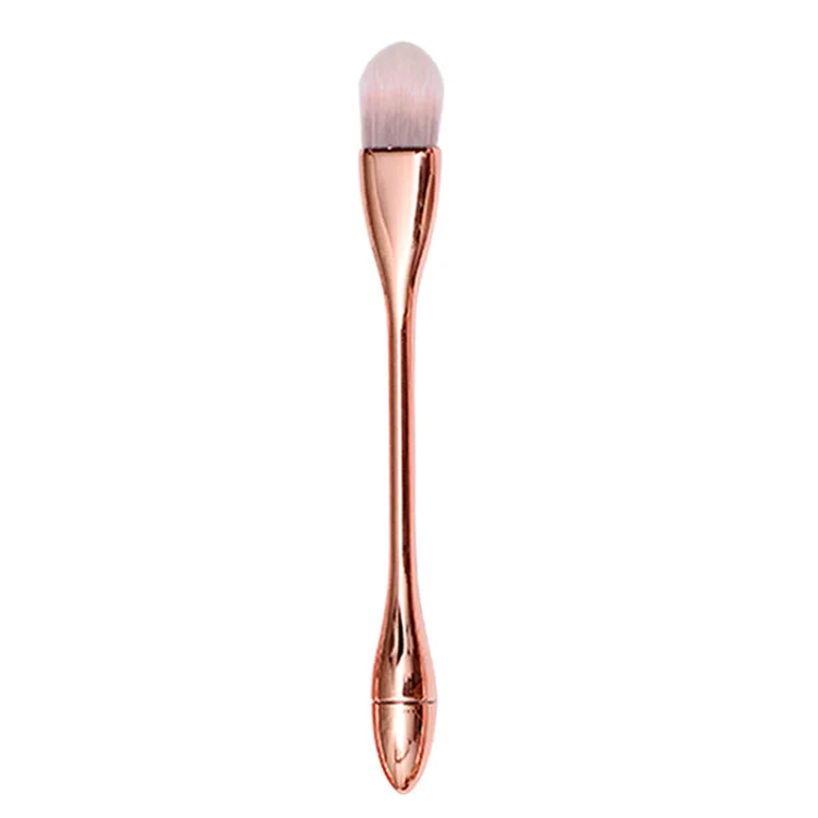 Rose Gold Mud Mask Application Nylon Hair Cosmetic Face Mask Brush