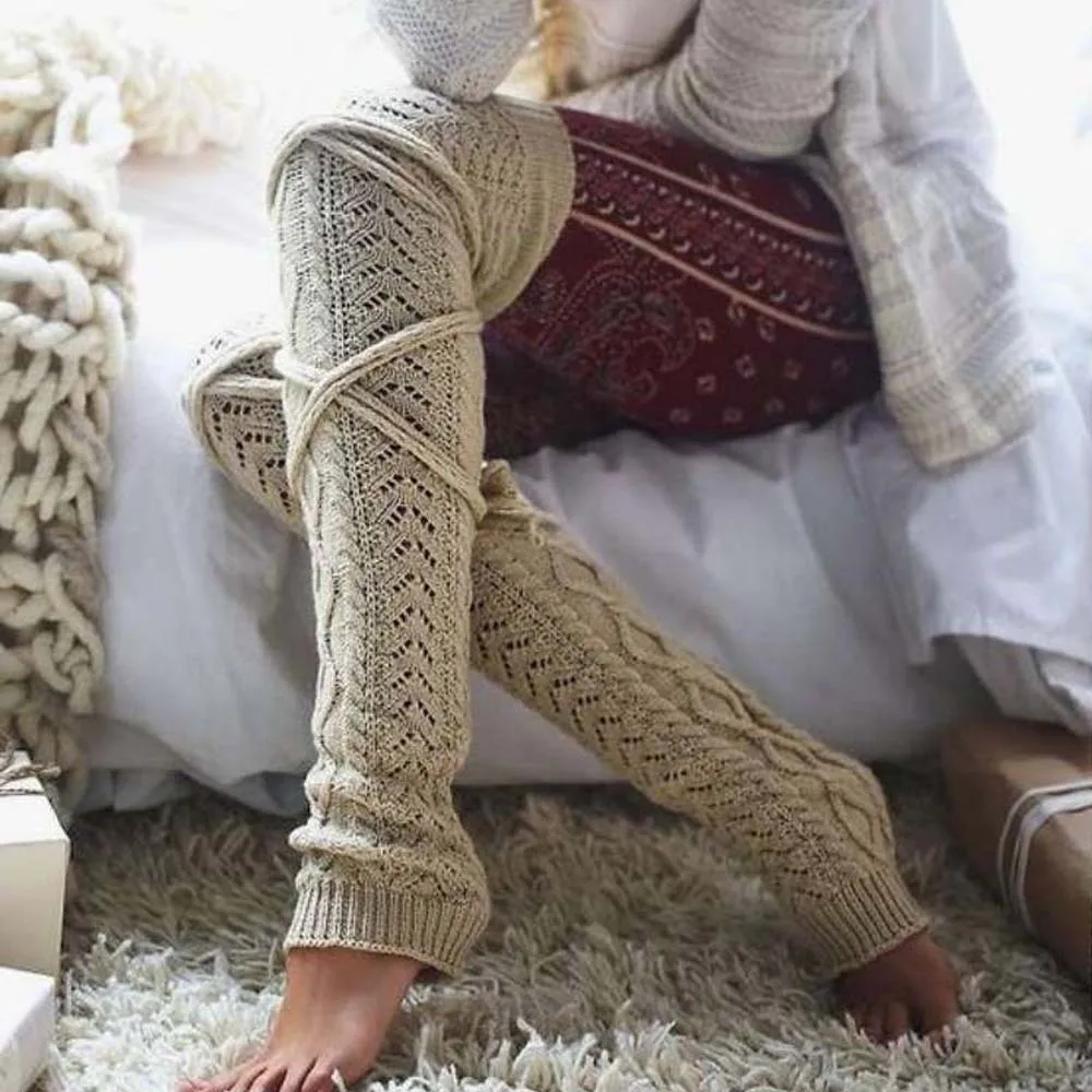 

Wholesale Custom Over The Knee Multi-Colors Cotton Long Thigh High Socks For Women, As picture