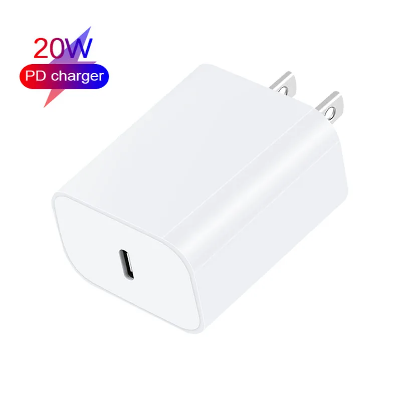 

20W PD Fast Charger for Apple mini iPhone 12 11 Pro 8 Plus iPad mini Samsung S30 NOTE 10 USB Type-C Quick Charge Travel Adapter