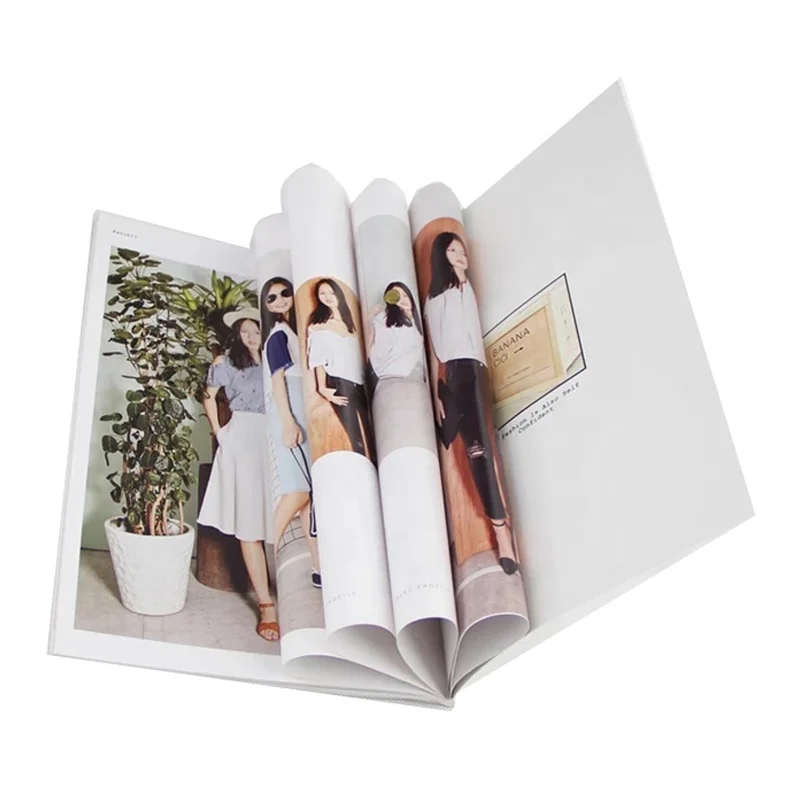 
Customized A4 hardcover A4A5 8.5x11 inch magazine offset printing 