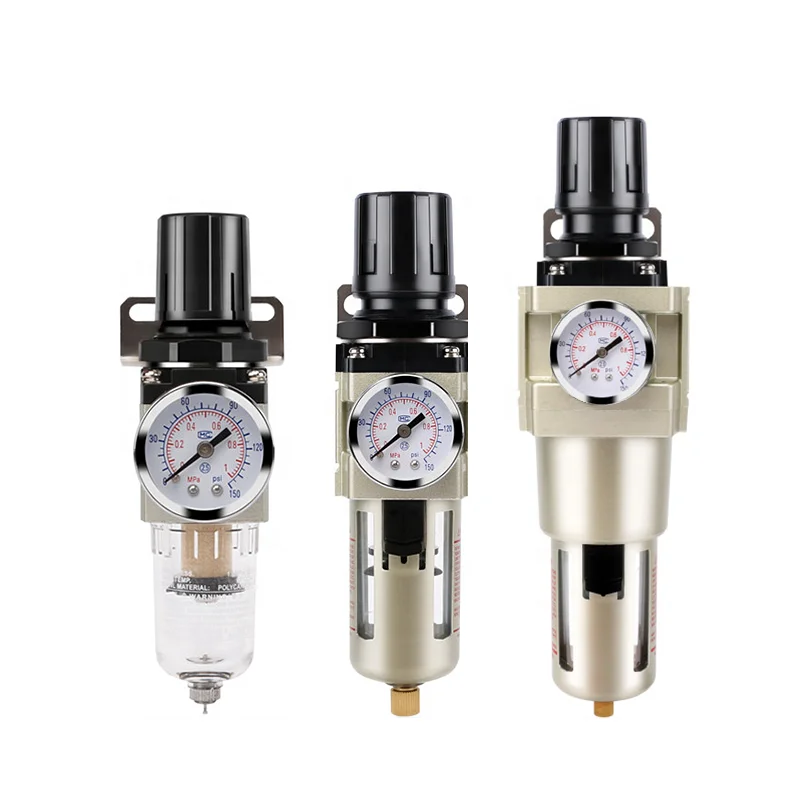 

SMC type AW1000-M5 AW2000-02 AW3000-03 AW series pneumatic regulator drain valve air compressor filter flow regulating valve