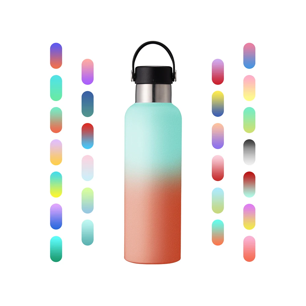 

New Style High Quality Portable Sports Drinking Metal Double Wall Stainless Steel Insulated Gym Sports Vacuum Flask