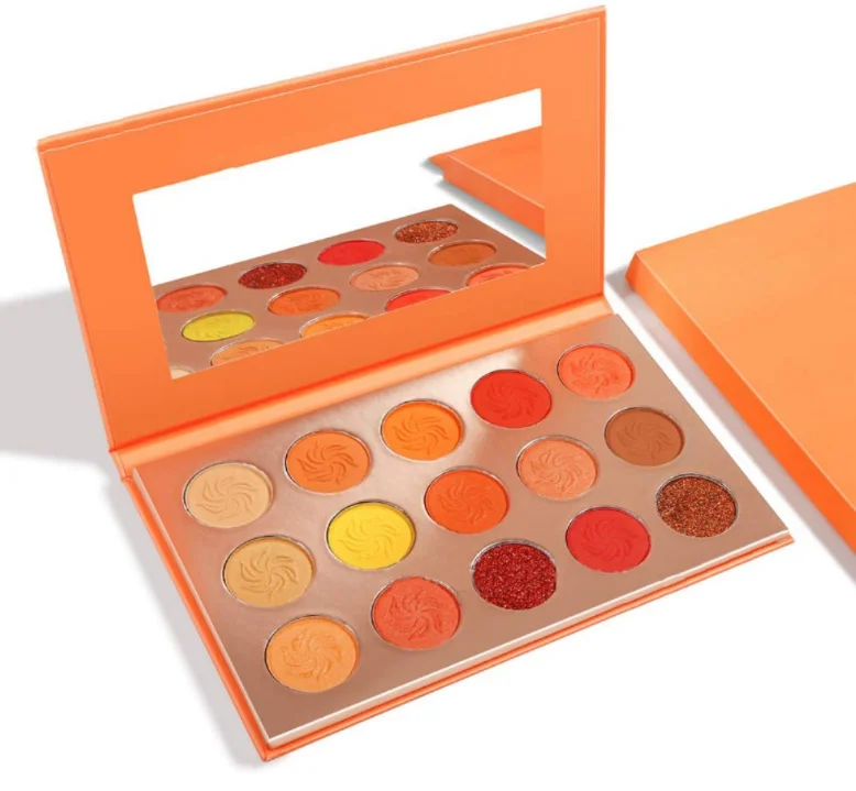 cardboard empty eyeshadow palette