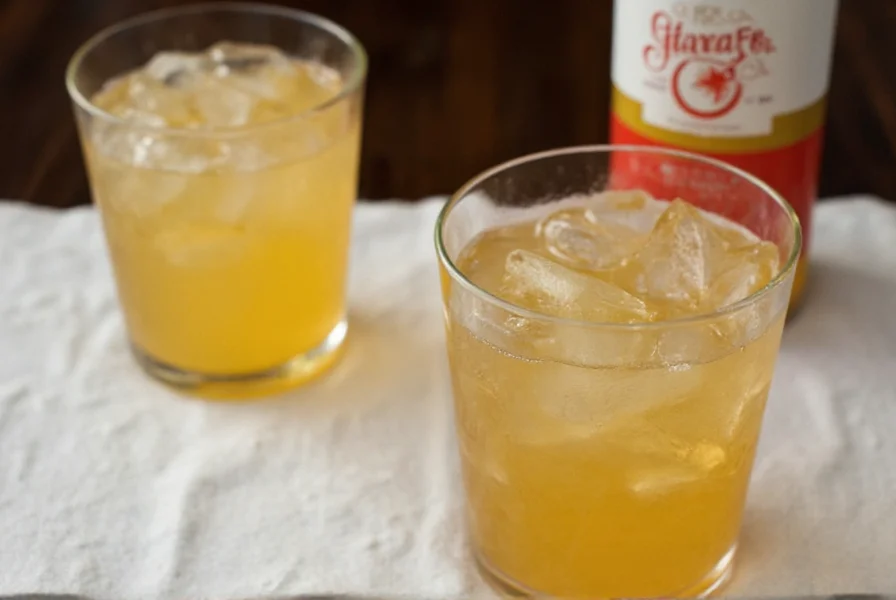 Step-by-step preparation of ginger ale cocktails with fresh ingredients