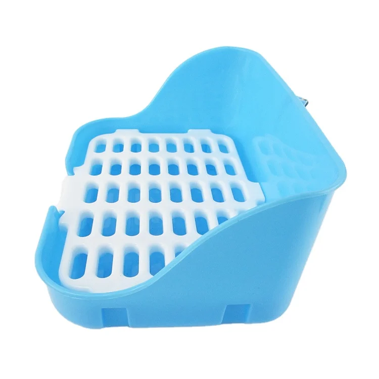 

Large rabbit square toilet urinal potty rabbit cage supplies