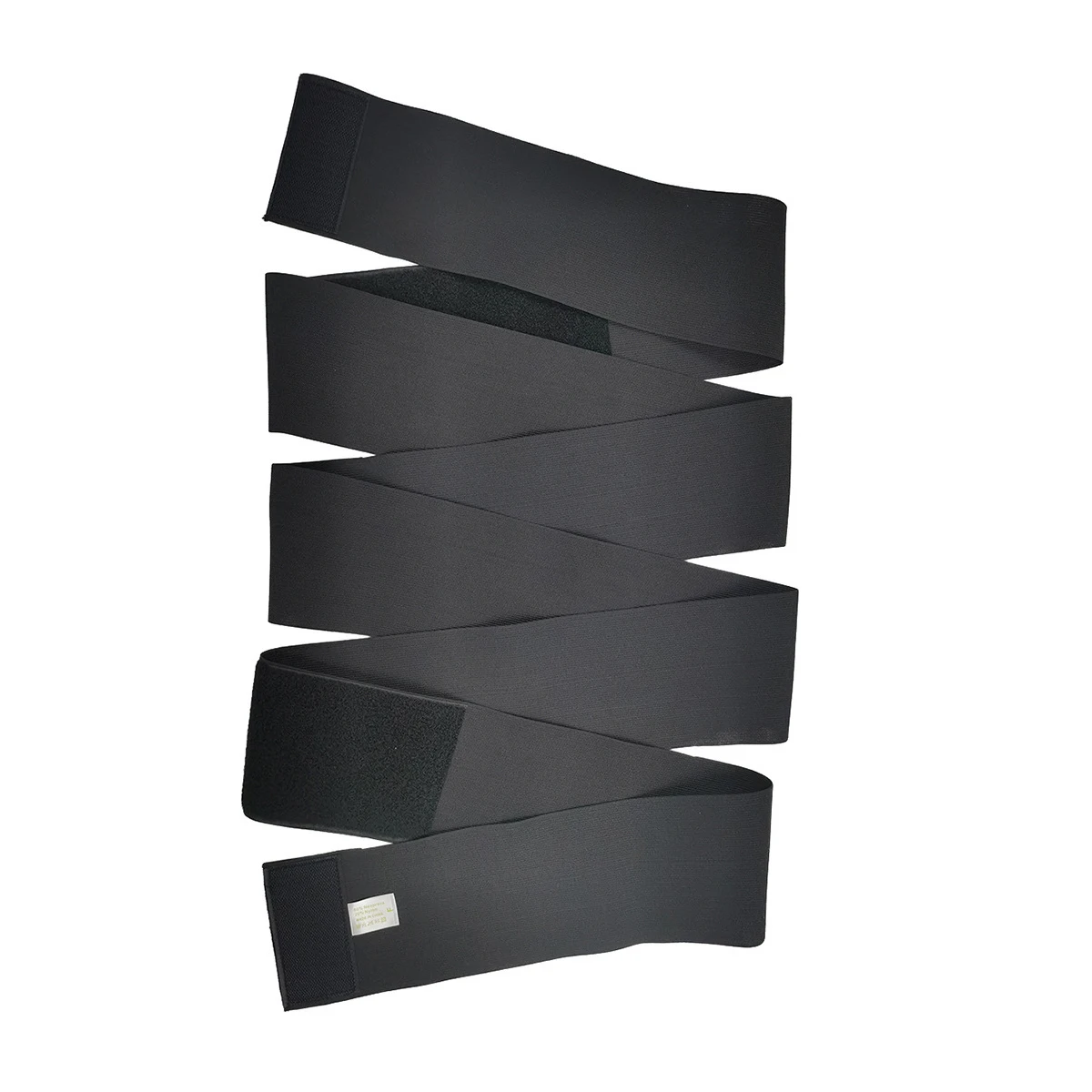

Cheaper price double fat burning effortlessly waist wrap belt high elastic waist trainer wraps, Black