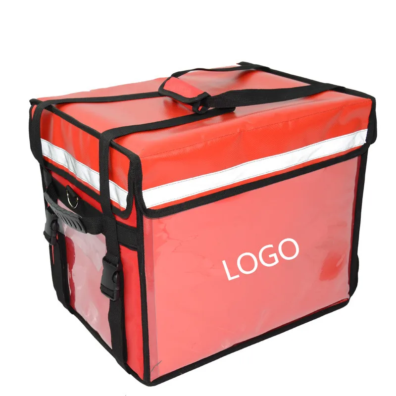 

waterproof insulated bag food delivery cooler bag motorcycle 62l