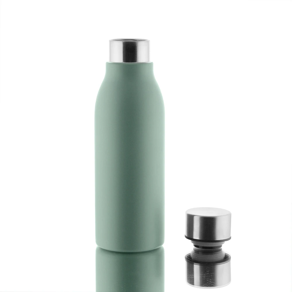 

Super Water Bottle Double Wall Vacuum Insulated Stainless Steel - Small Mouth 500ml Leak Proof Sports Bottle, Customized color