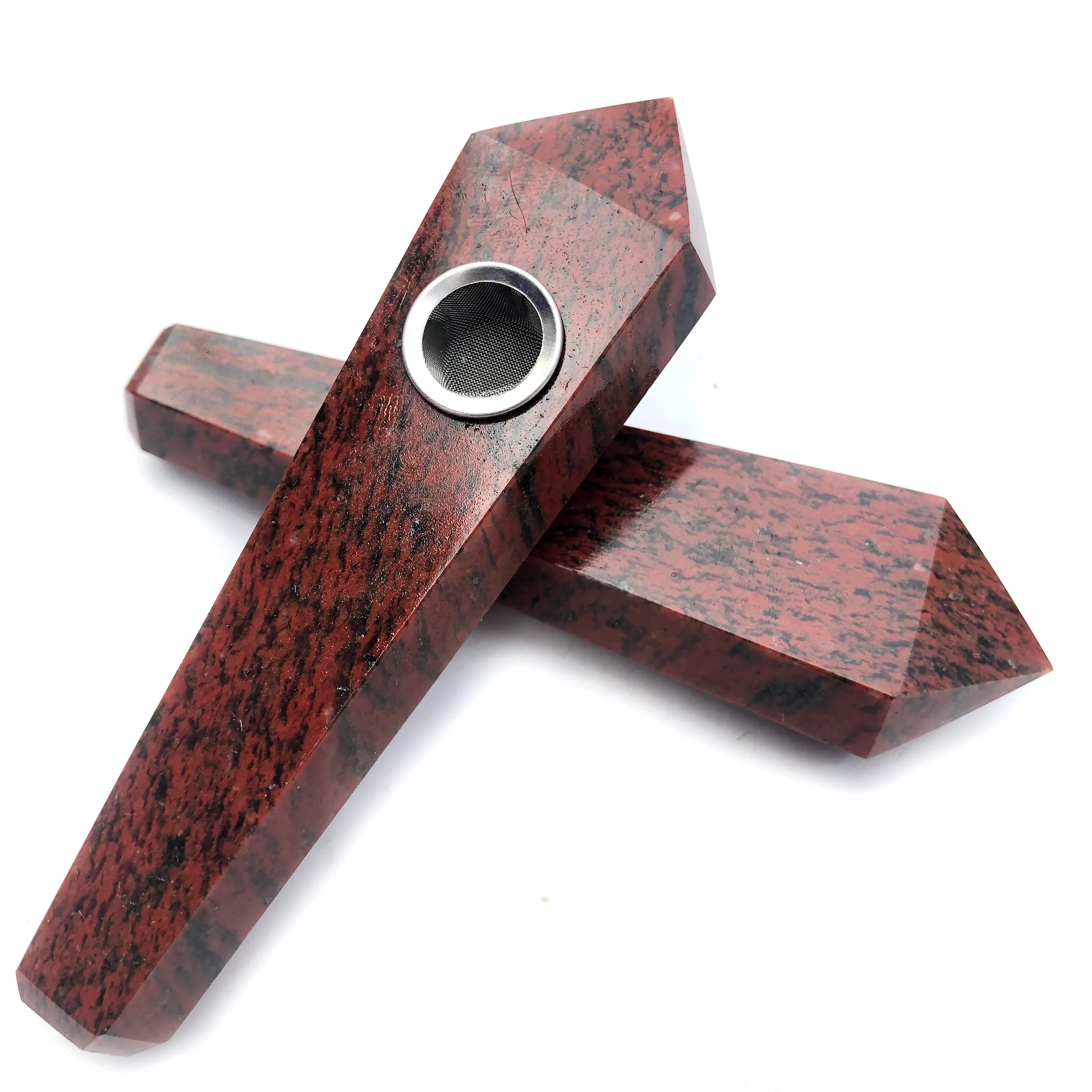 

Wholesale Red Jade Smoking Pipe Cheap Crystal Smoking Pipes Weed