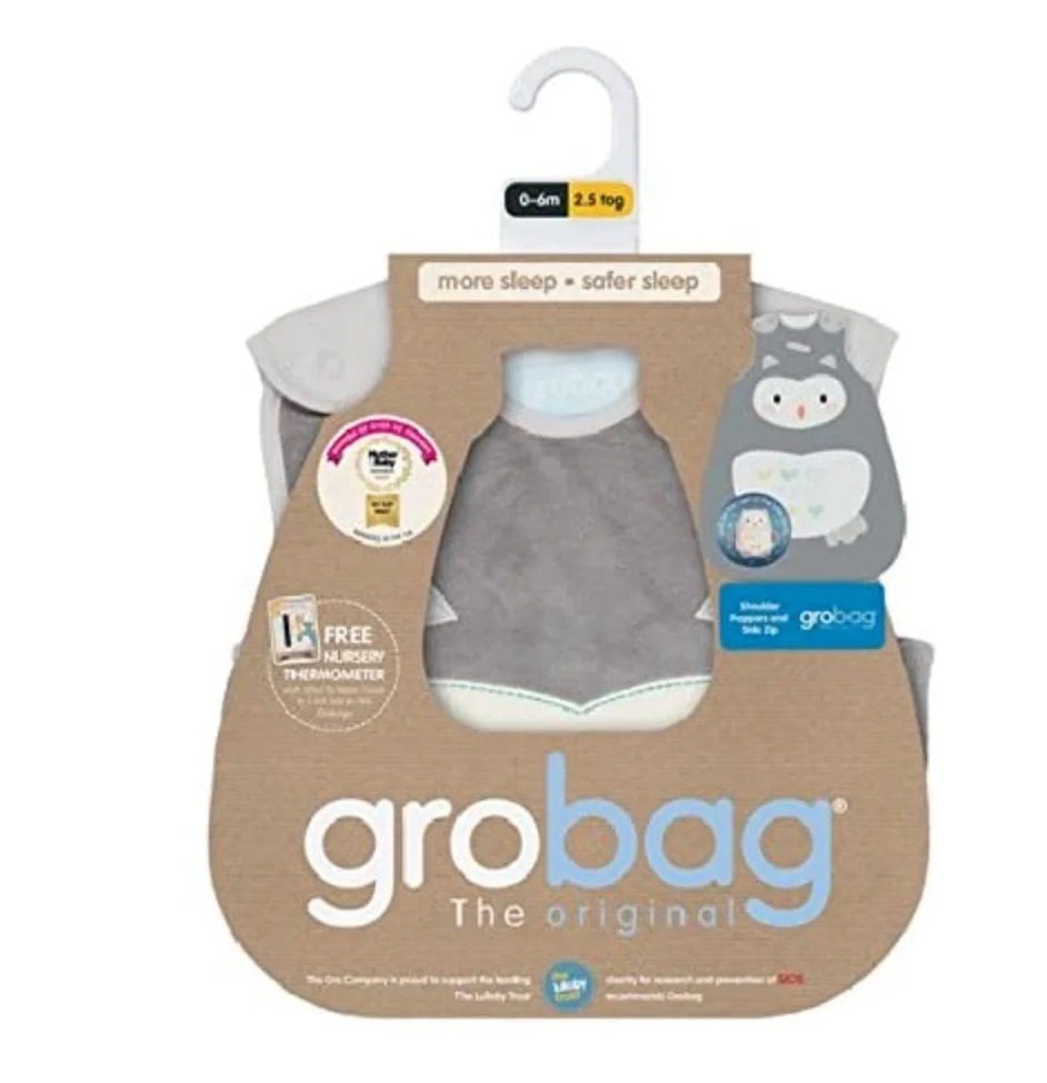 
grobag 2.5tog organic baby sleeping bag 2.5 tog OEM 