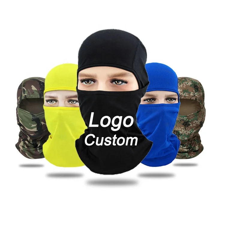 

Hot Sale Windproof ski mask balaclava Motorcycle Polyester one hole face mask balaclava