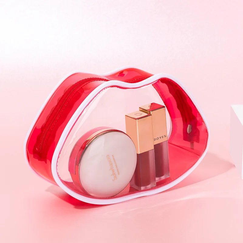 

Foldable personalized unique clear wash pouch cosmetic bags women makeup bag