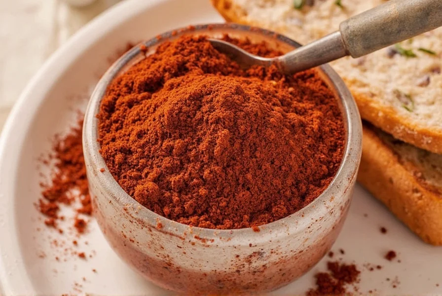 Spices arranged neatly in small bowls