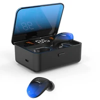 

New arrivals 2000mAh charging case wireless earbuds bluetooth headphone waterproof