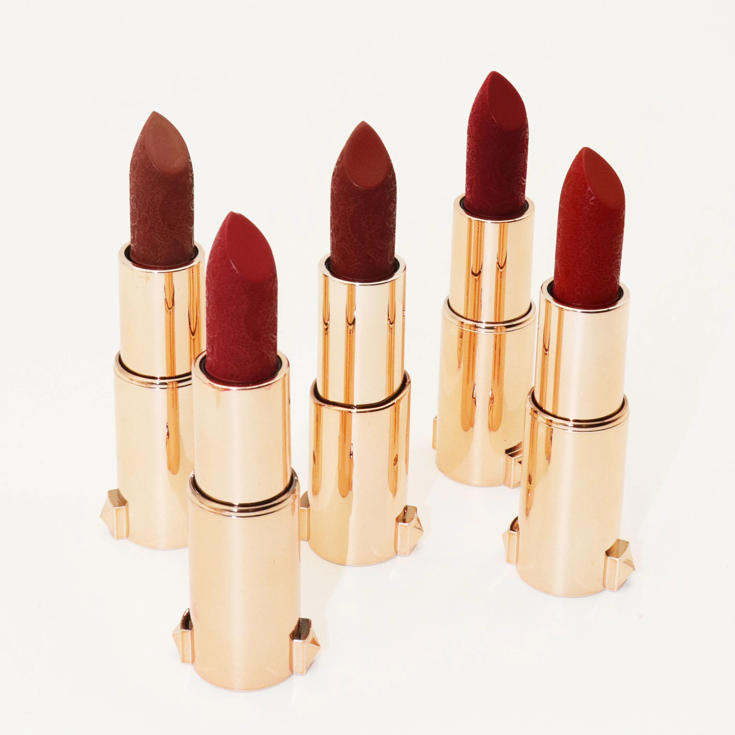 

No Logo Matte Lipstick Long Lasting Waterproof Red Colors Matte Lipstick, 5 colors