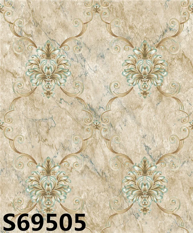 2020 new damask gold wallpaper