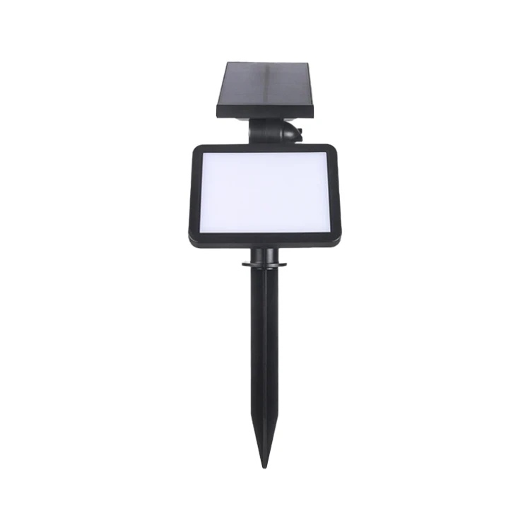 Outdoor Waterproof Adjustable LED Lawn Lamp Solar Garden Light  Polycrystalline Silicon Pathway LED Lights Fast Charging Speed