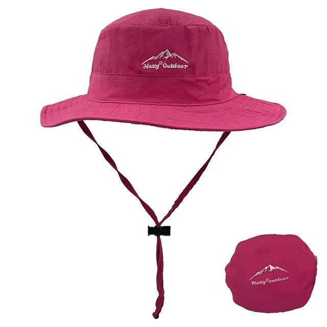 RTS Hot Sale Customized Quick Dry Summer Sunproof Beach Hat Outdoor Golf Bucket Hat Sun Hats for Women