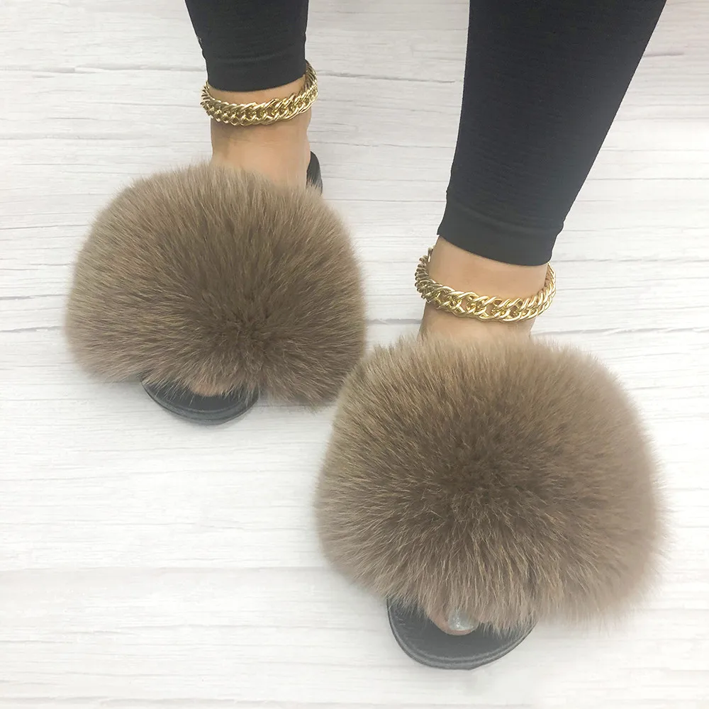 

Manufacturers selling stylesfur sandals slides slippersluxury fur slippers fluffy fur slides, Customer's request