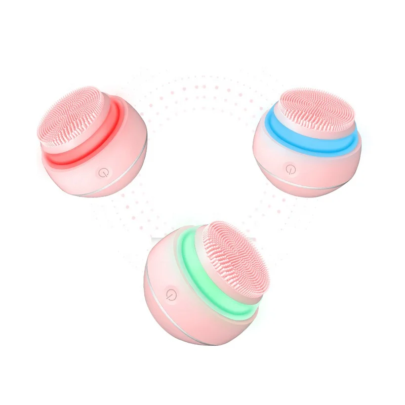 

Ultrasonic Facial Silicone Cleansing Brush for Facial Deep Cleansing Pores Dirt Skin Care