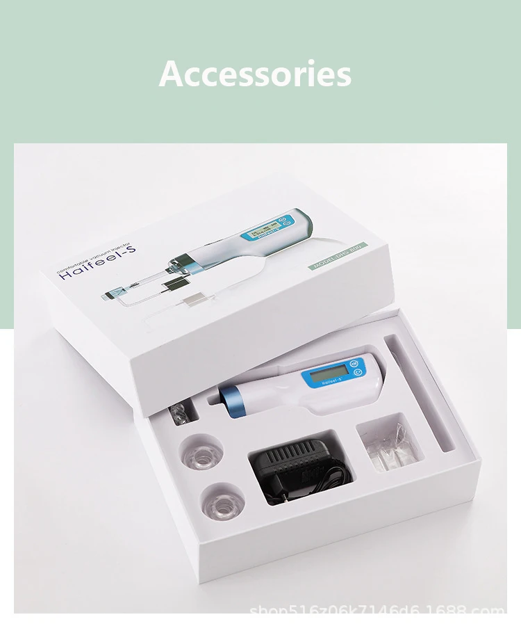 

Beauty Device Whitening Ampoules Filler PRP and Hyaluronic acidInjector Haifeel Injections Mesotherapy Gun