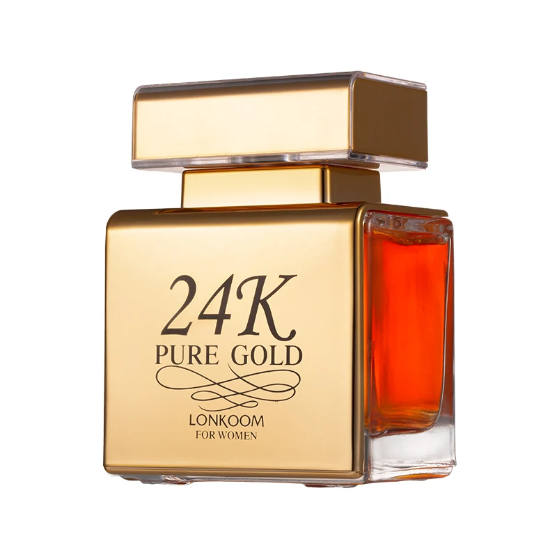 

OEM/ODM factory suppliers imported perfumes original brand fragrances Lokoom smart 24k 100ml pure gold lot of perfume