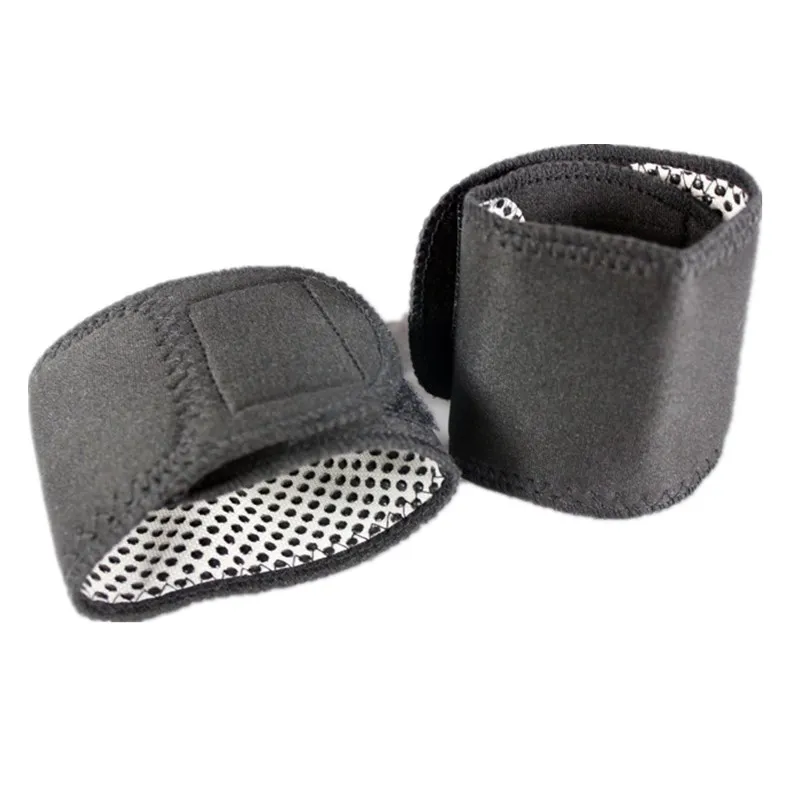 

1 Pair Tourmaline Wrist Brace Protection Neoprene Tourmaline Heating Wrist Support Band, Black