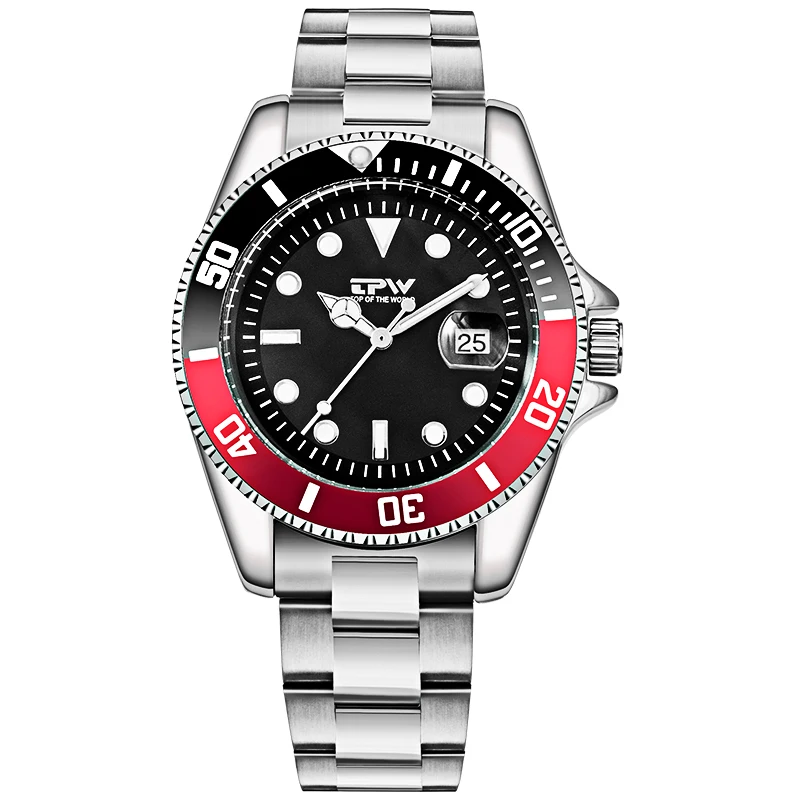

K5005E Hot watch men business sr626sw quartz watch stainless steel solid band