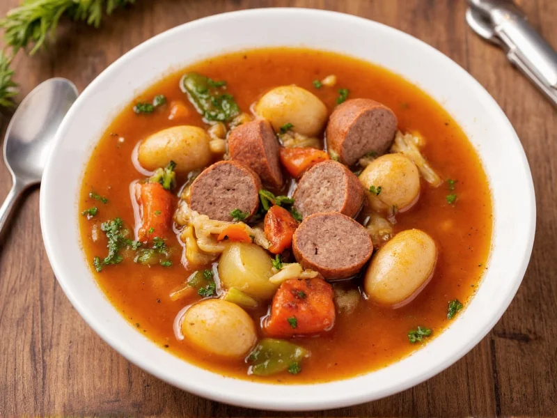 Authentic Kielbasa Cabbage Soup Recipe Guide