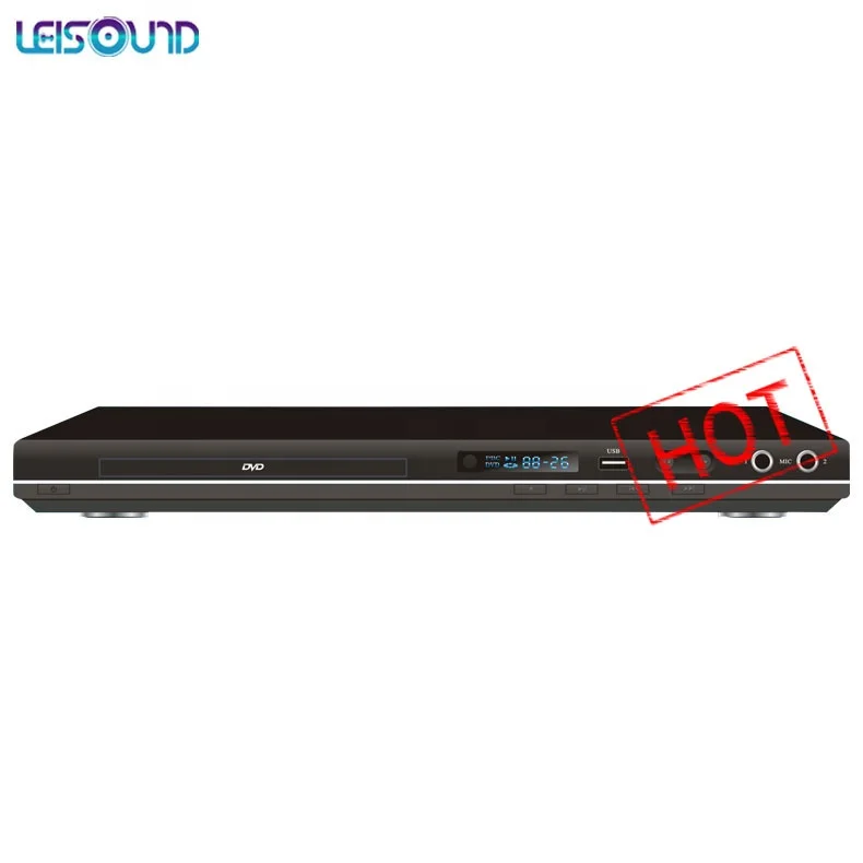 

portable H D M I Home DVD Player Home with Remote control anyo lens Karaoke system, Black