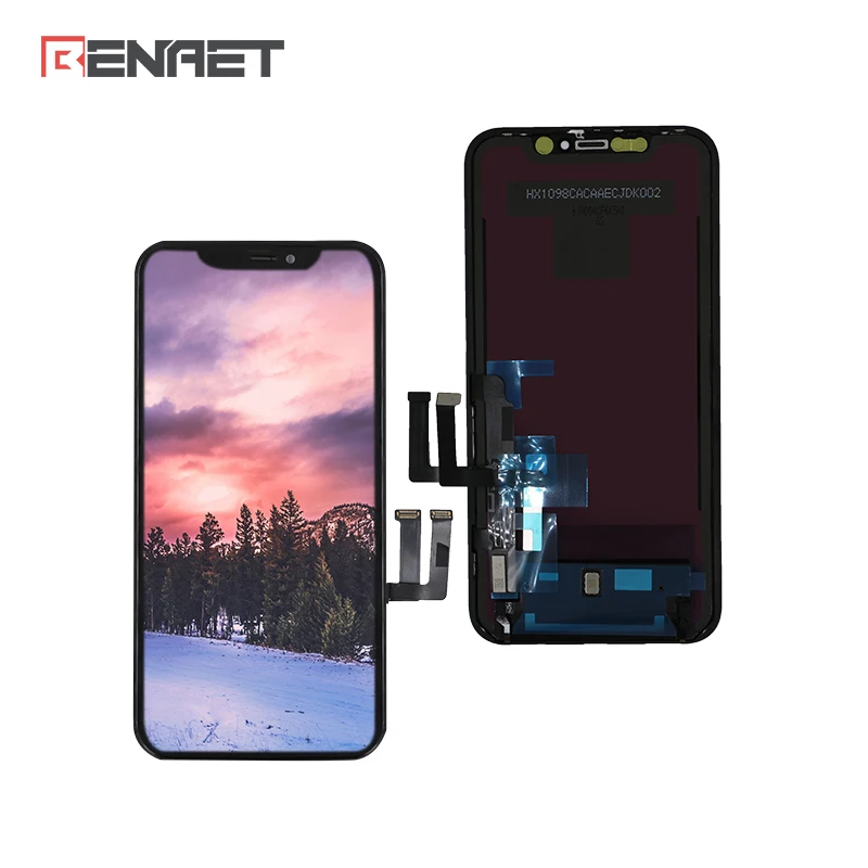 

Wholesale Smart Phone Assembly Spare Part 3D Touch Screen Replacement Mobile Phone LCDs Screen For iPhone11, Black & white