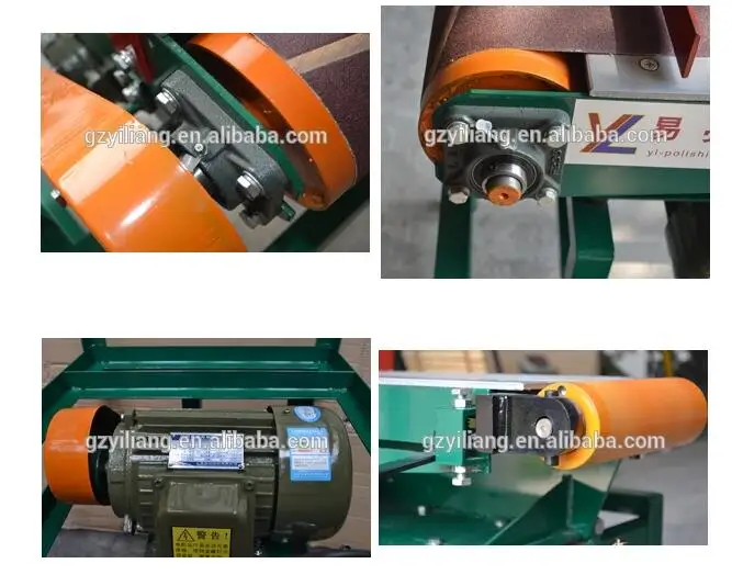 2100mm*180mm Flat Belt Surface Grinding Machine For Polishing Metals