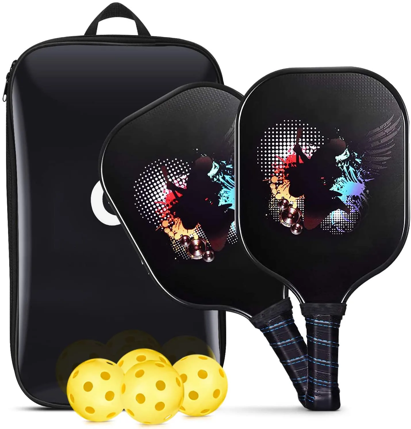 

Well Priced customized pickleball paddle usapa set graphite face polymer core pickleball paddle, Customize color
