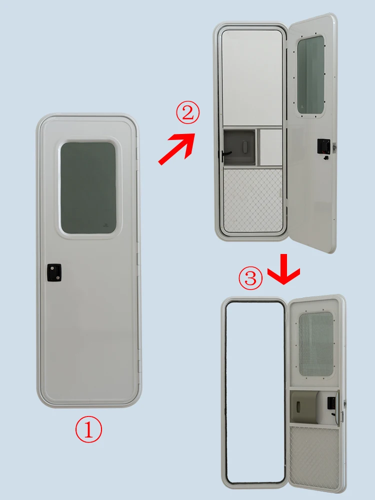 Aluminum Frame Truck Camper Caravan Door Buy Truck Camper Caravan