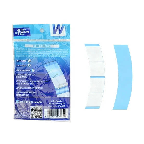 Walker Ultra Hold Mini Wig Tape for Toupee Hair Systems Adhesive Tape 36PCs