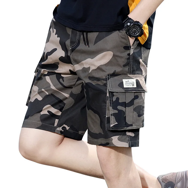 

cargo men's camouflage shorts summer breathable half outdoor casual pants