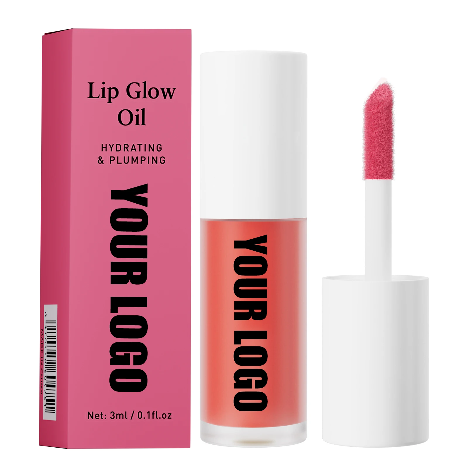 Lip Plumper Organic Fruit Flavoring Lip Balm Oil Color Change Private Label Vegan Lip Care Oil
