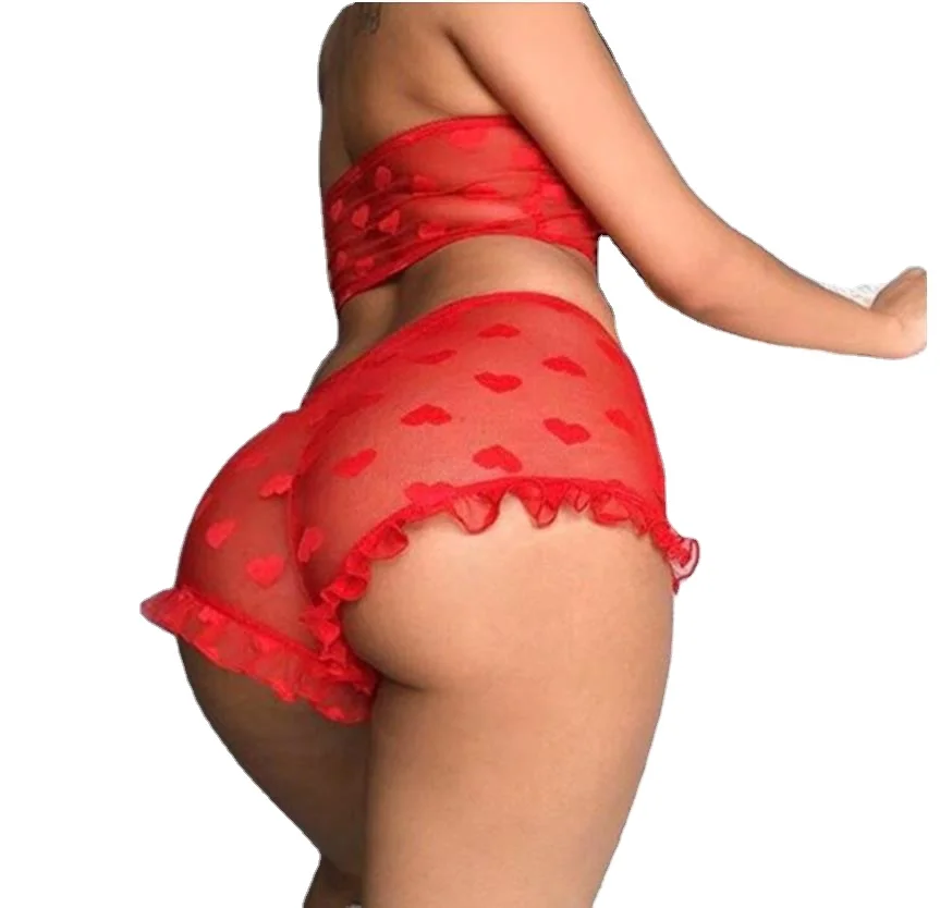 

Wholesale Women Transparent Sheer Mesh Lace Cupped Sexy Lingerie