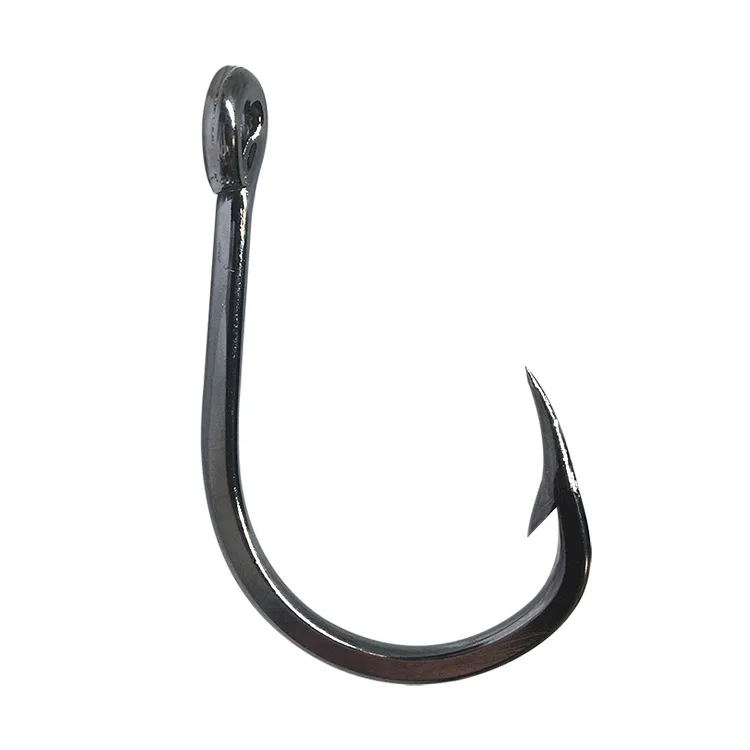 

Wholesale New Fishing Hook High Carbon Steel Hook 5pcs /bag Black Assist Hook